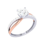 Madison Solitaire Ladies Ring