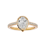 Elena Diamond Halo Ring