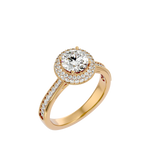 Noel Diamond Halo Ladies Ring
