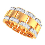 William Diamond Mens Ring